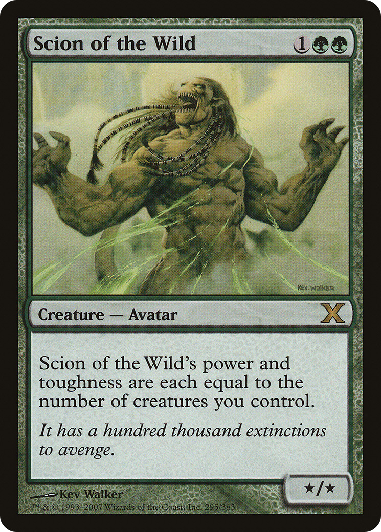 {R} Scion of the Wild [Tenth Edition][10E 295]
