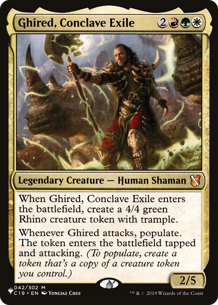 Ghired, Conclave Exile [LIST 042/302]