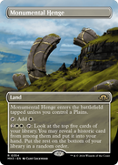 {R} Monumental Henge (Borderless) [Modern Horizons 3][MH3 354]