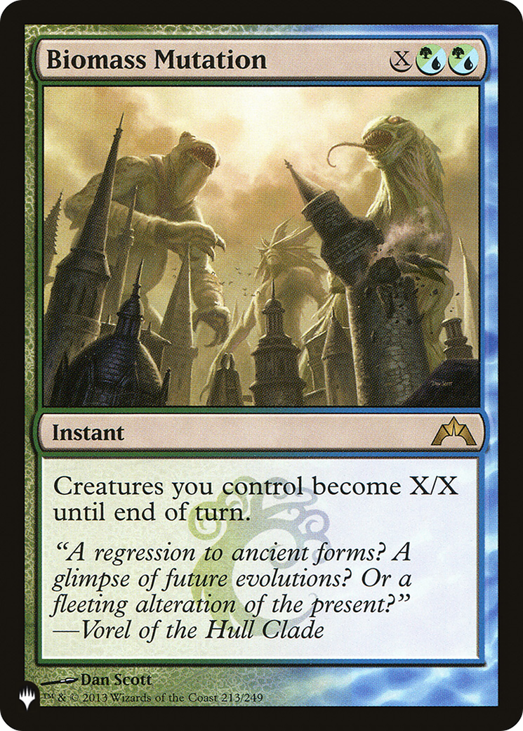 Biomass Mutation [LIST GTC-213]
