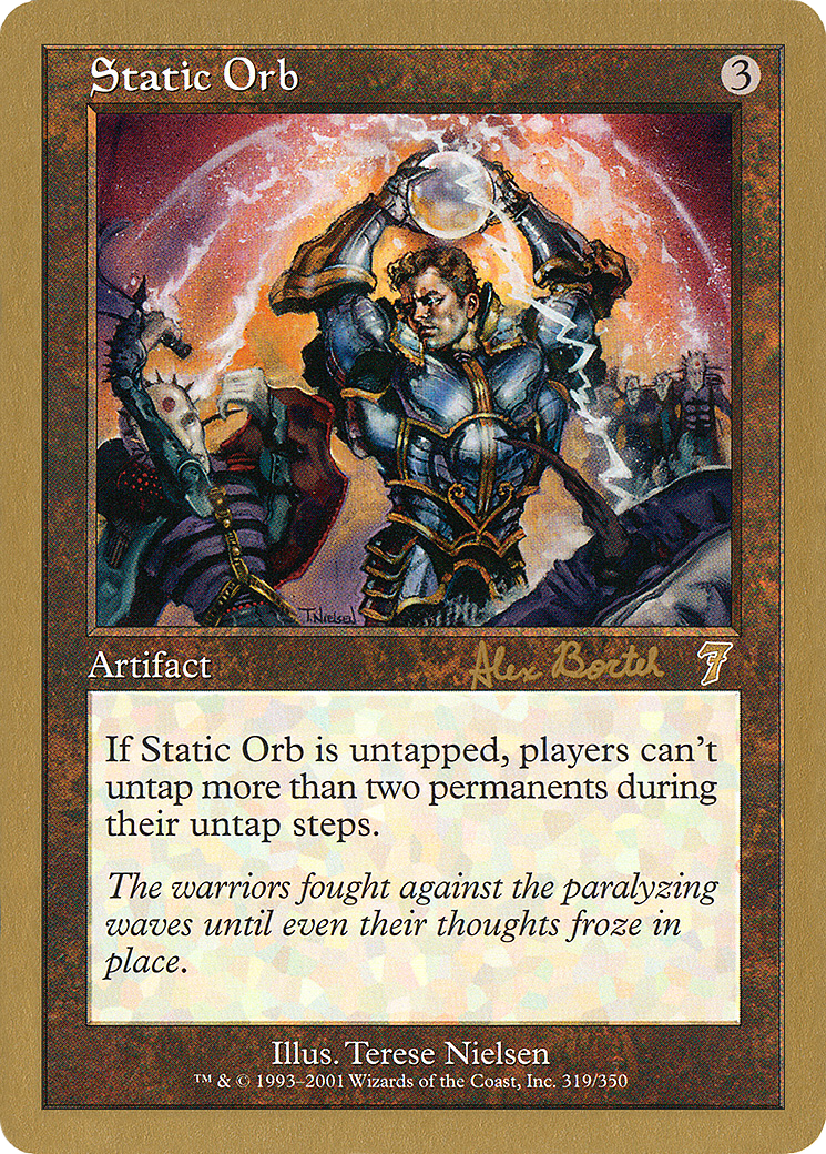 {R} Static Orb (Alex Borteh) [World Championship Decks 2001][GB WC01 AB319]