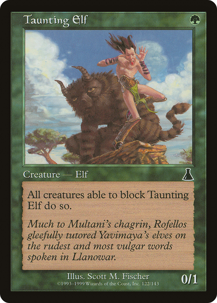 {C} Taunting Elf [Urza's Destiny][UDS 122]