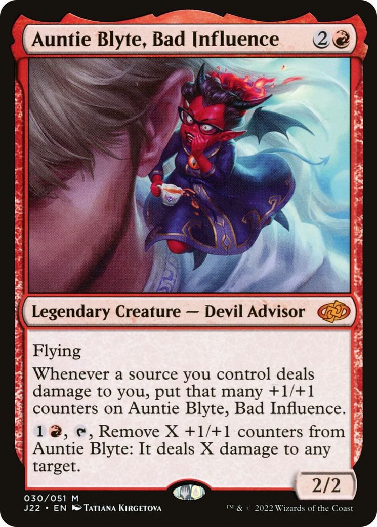 {R} Auntie Blyte, Bad Influence [Jumpstart 2022][J22 030]