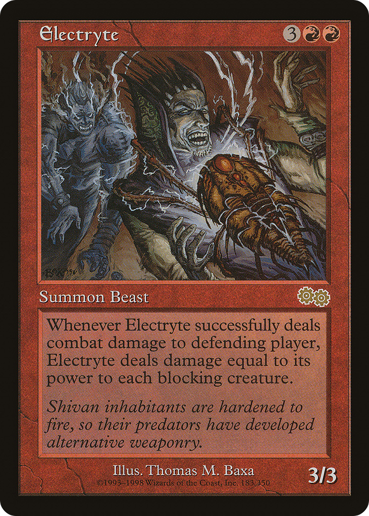 {R} Electryte [Urza's Saga][USG 183] - Misty Mountain Games