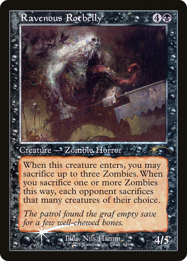 Ravenous Rotbelly [SLD 849]  Foil