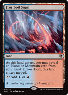 {R} Frostboil Snarl [Aetherdrift Commander][DRC 158]