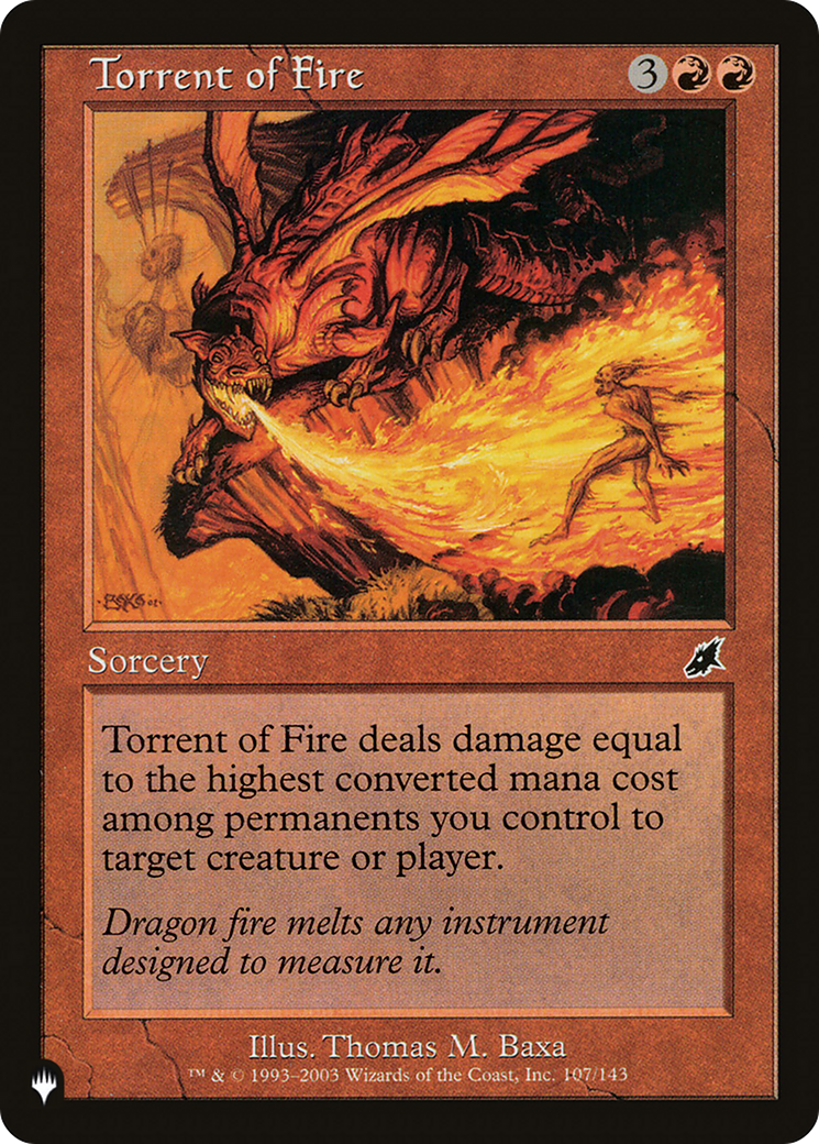 Torrent of Fire [LIST 107/143]