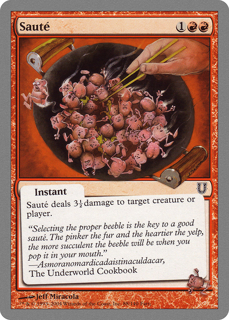 {C} Saute [Unhinged][UNH 088]