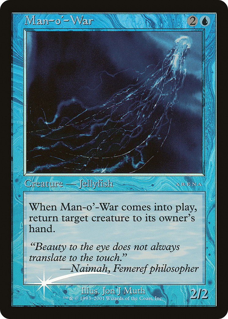 {R} Man-o'-War [Arena League 2002][PA AL02 002] - Misty Mountain Games