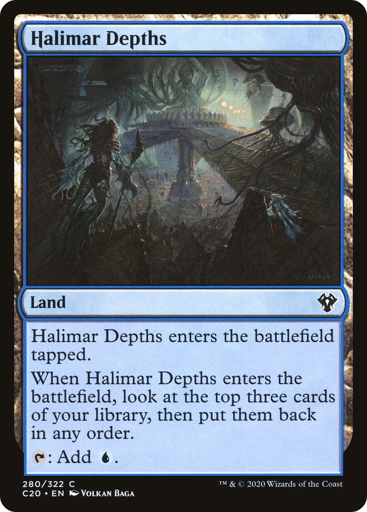 {C} Halimar Depths [Commander 2020][C20 280]