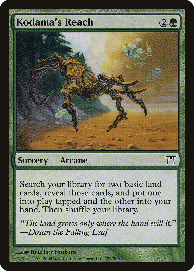 {C} Kodama's Reach [Champions of Kamigawa][CHK 225]