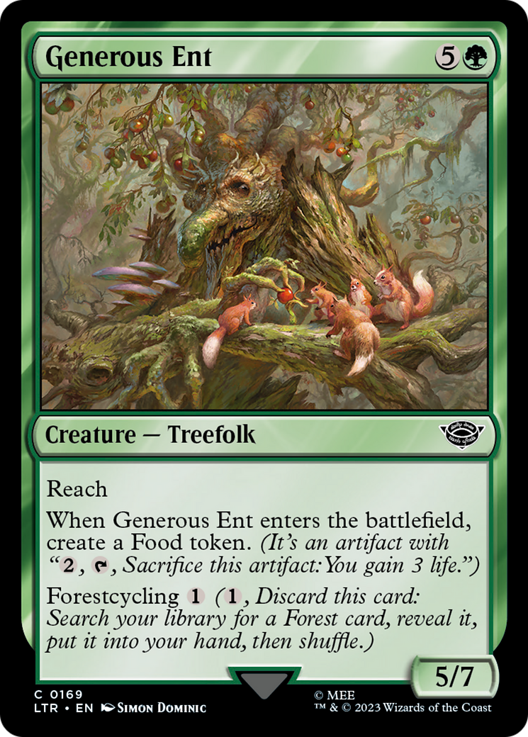{C} Generous Ent [The Lord of the Rings: Tales of Middle-Earth][LTR 169]