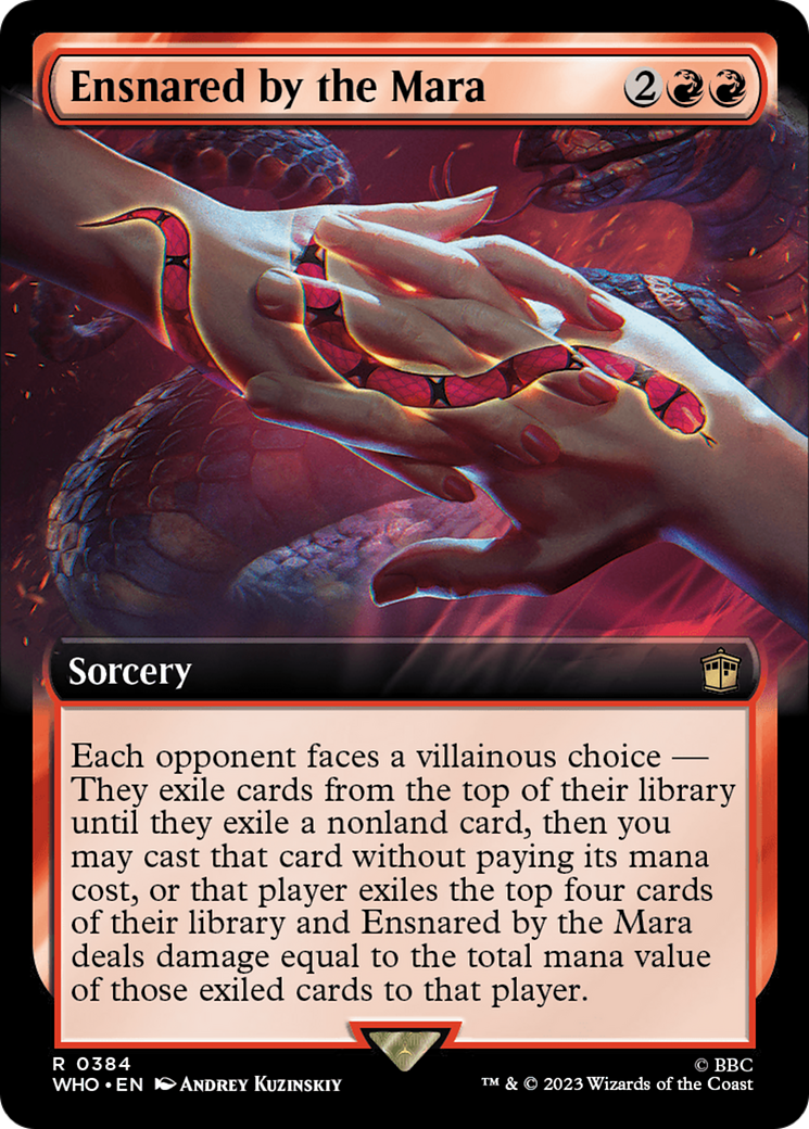 {R} Ensnared by the Mara (Extended Art) [Doctor Who][WHO 384]
