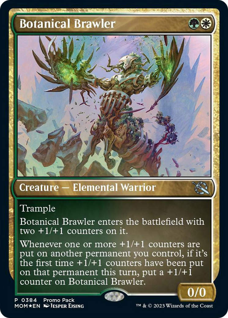 {C} Botanical Brawler (Promo Pack) [March of the Machine][PP MOM 384]