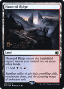 {R} Haunted Ridge [Innistrad: Midnight Hunt Prerelease Promos][PR MID 263]