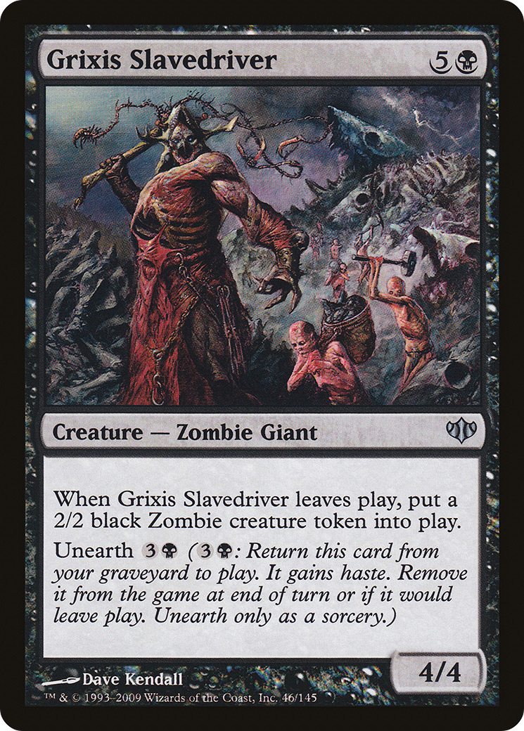 {C} Grixis Slavedriver [Conflux][CON 046]