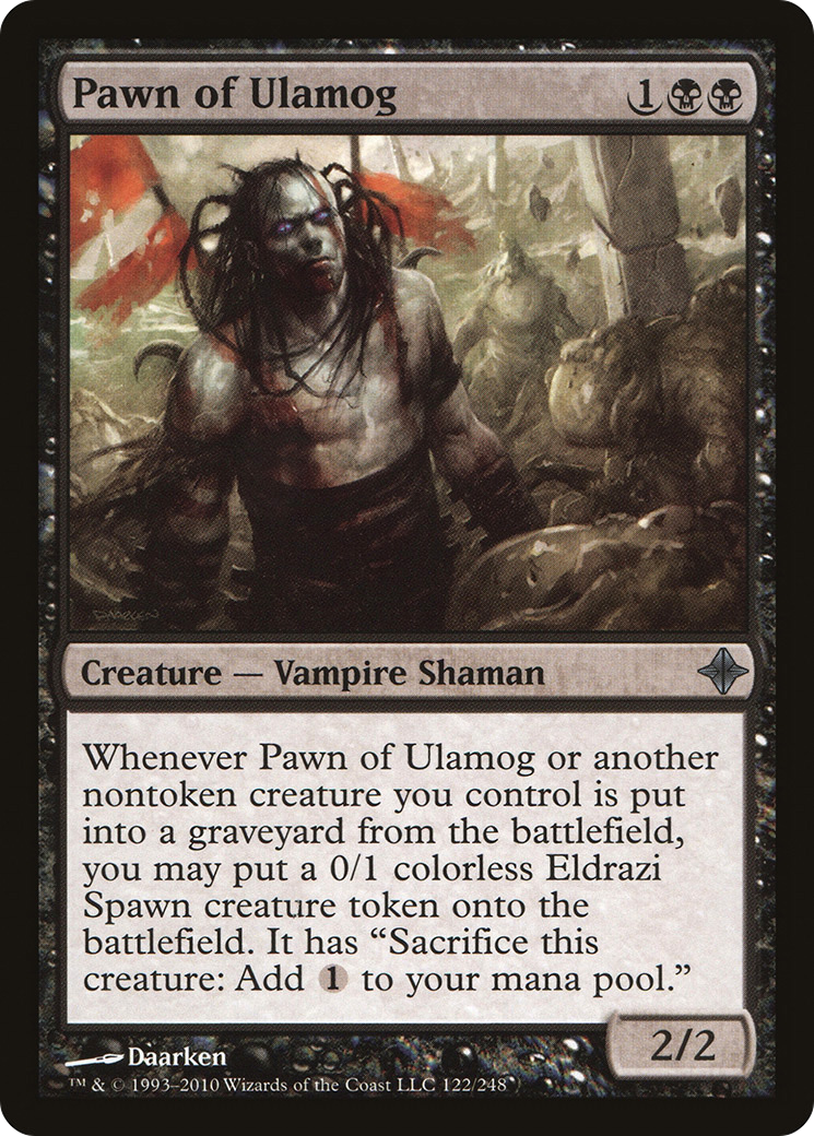{C} Pawn of Ulamog [Rise of the Eldrazi][ROE 122]