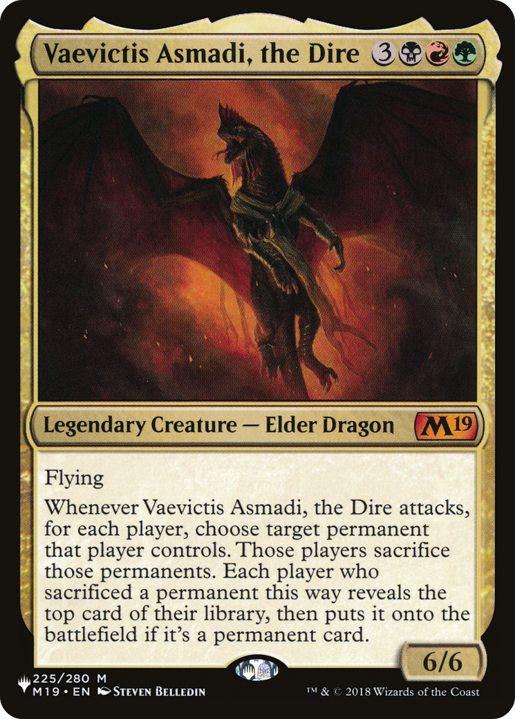 Vaevictis Asmadi, the Dire [LIST 225/280]