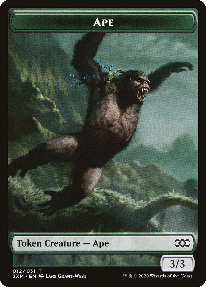 {T} Ape Token [Double Masters Tokens][T2XM 012]
