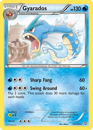 [PKM] Gyarados (24/124) [Black & White: Dragons Exalted]