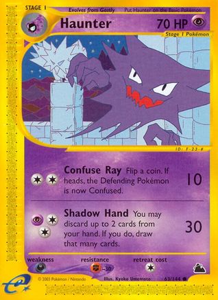[PKM] Haunter (63/144) [Skyridge]