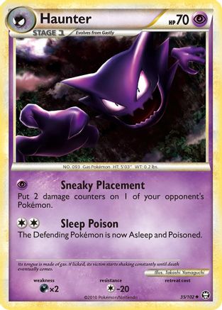 [PKM] Haunter (35/102) [HeartGold & SoulSilver: Triumphant]