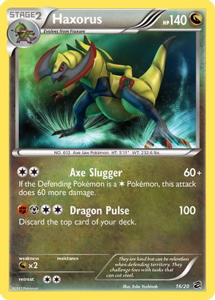 [PKM-R] Haxorus (16/20) [Black & White: Dragon Vault]