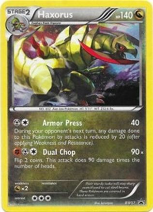 [PKM-R] Haxorus (BW57) [Black & White: Black Star Promos]