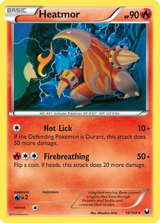 [PKM-R] Heatmor (19/108) [Black & White: Dark Explorers]