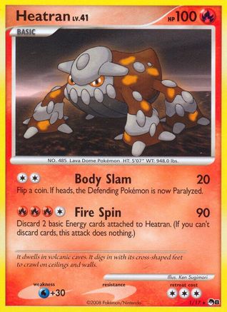 [PKM] Heatran (1/17) [POP Series 8]