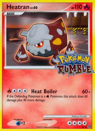 [PKM-R] Heatran (4/16) [PokÃƒÂ©mon Rumble]