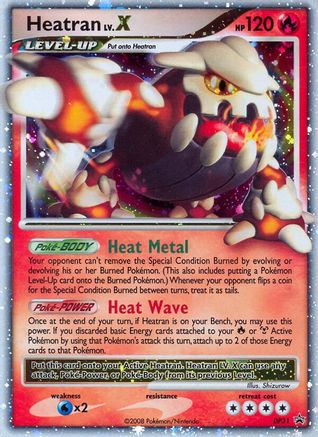 [PKM] Heatran LV.X (DP31) [Diamond & Pearl: Black Star Promos]