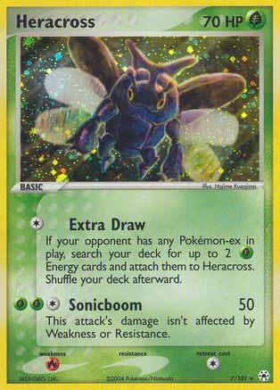 [PKM] Heracross (7/101) [EX: Hidden Legends]