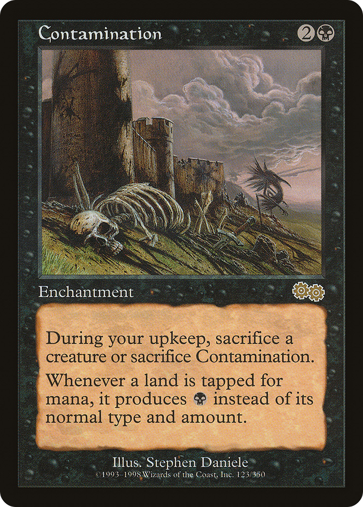 {R} Contamination [Urza's Saga][USG 123] - Misty Mountain Games