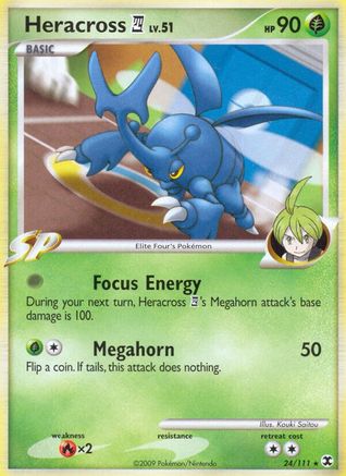 [PKM] Heracross (24/111) [Platinum: Rising Rivals]