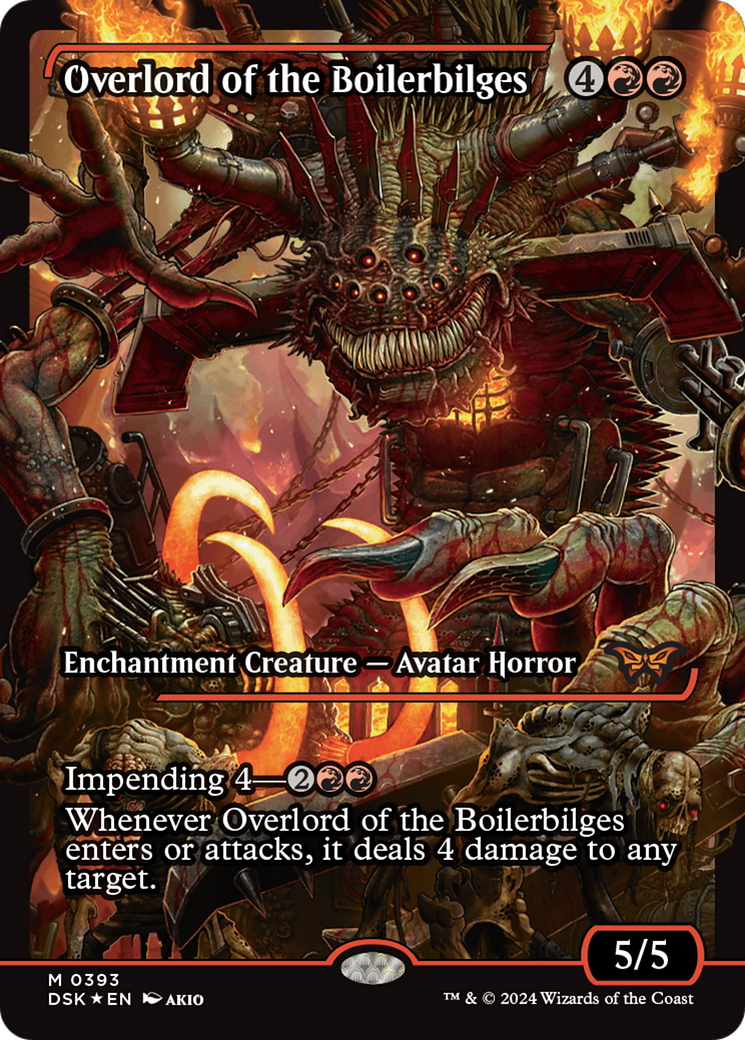 {@R} Overlord of the Boilerbilges (Japan Showcase) [Duskmourn: House of Horror][DSK 393]