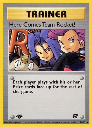 [PKM] Here Comes Team Rocket! (71/82) [Team Rocket 1st Edition]