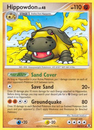 [PKM] Hippowdon (25/111) [Platinum: Rising Rivals]