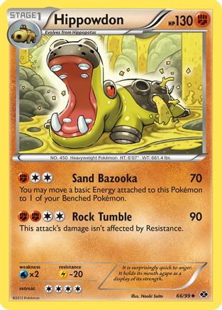 [PKM] Hippowdon (66/99) [Black & White: Next Destinies]