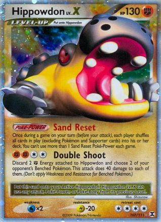 [PKM] Hippowdon LV.X (107/111) [Platinum: Rising Rivals]