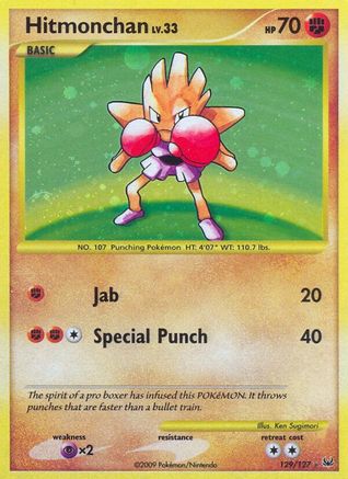 [PKM] Hitmonchan (129/127) [Platinum: Base Set]