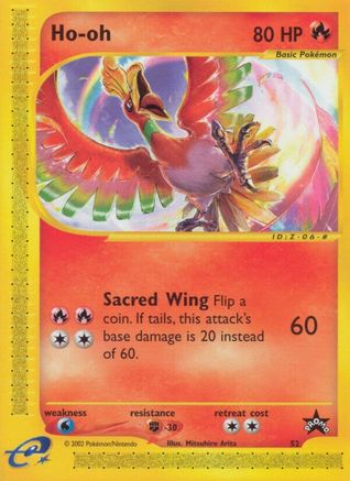 [PKM] Ho-oh (52) [Wizards of the Coast: Black Star Promos]