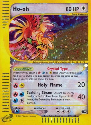 [PKM] Ho-oh (149/144) [Skyridge]