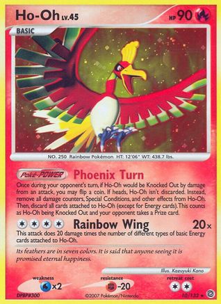 [PKM-R] Ho-Oh (10/132) [Diamond & Pearl: Secret Wonders]