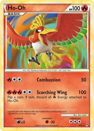 [PKM] Ho-Oh (9/95) [HeartGold & SoulSilver: Call of Legends]