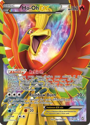 [PKM] Ho-Oh EX (119/124) [Black & White: Dragons Exalted]