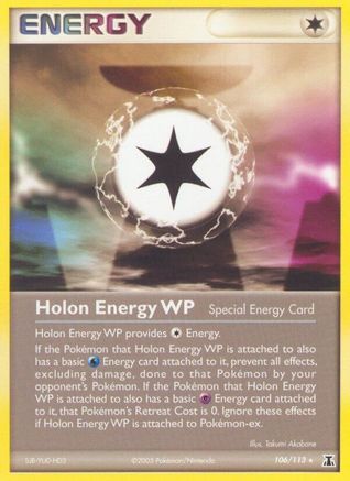 [TR] Holon Energy WP (106/113) [EX: Delta Species]
