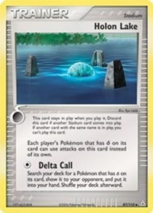 [TR] Holon Lake (87/110) (Stamped) [EX: Holon Phantoms]