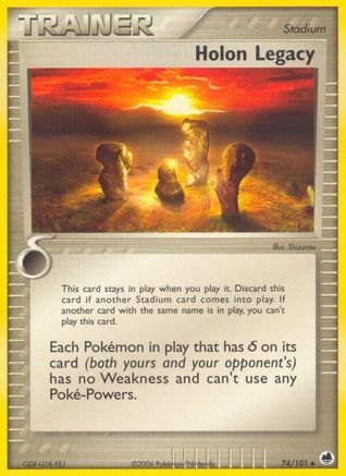 [TR] Holon Legacy (74/101) (Stamped) [EX: Dragon Frontiers]