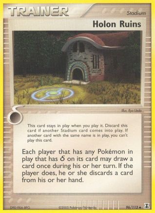 [TR] Holon Ruins (96/113) (Stamped) [EX: Delta Species]